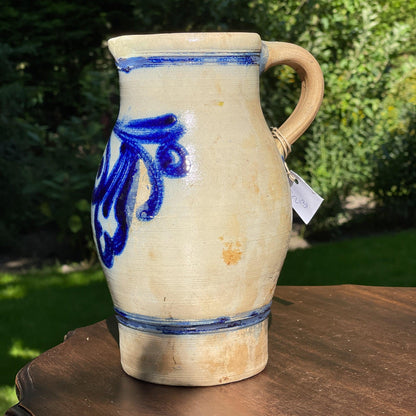 Prachtige antieke Keulse aardewerk schenkkan / vaas - The Collectionist