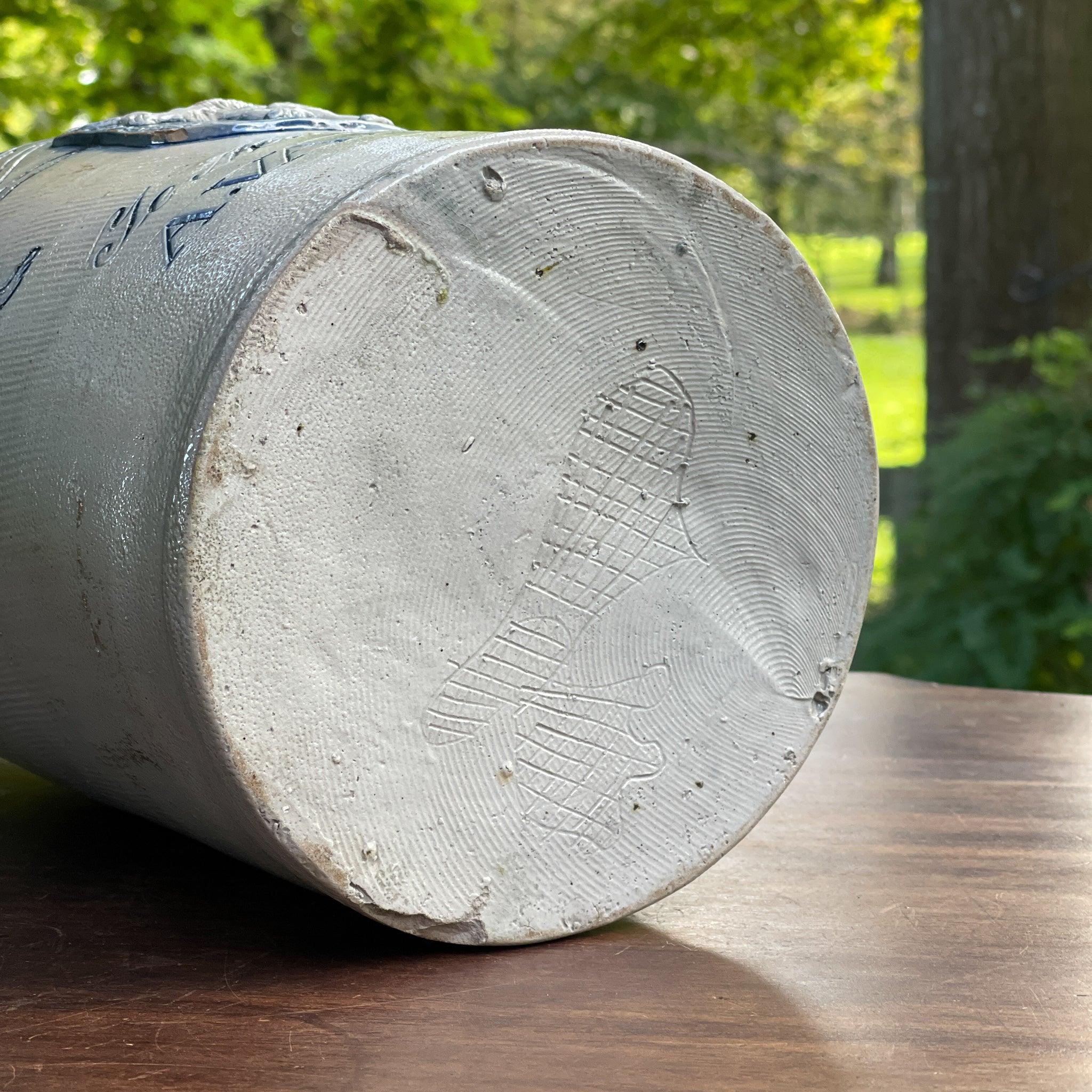 Prachtige Antieke Keulse Aardewerk Voorraadpot - The Collectionist