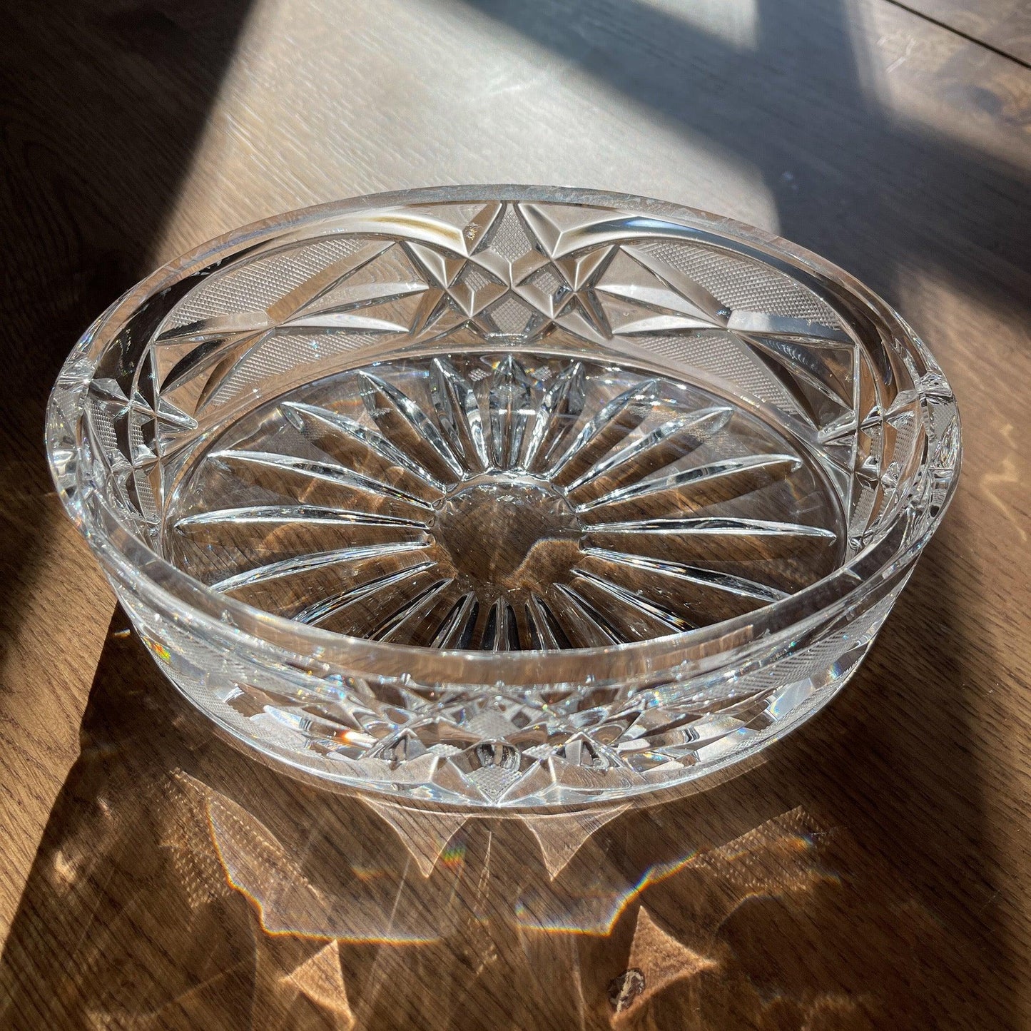 Prachtige Bonbon schaal van Bohemia kristal (1950) - Bamestra Curiosa