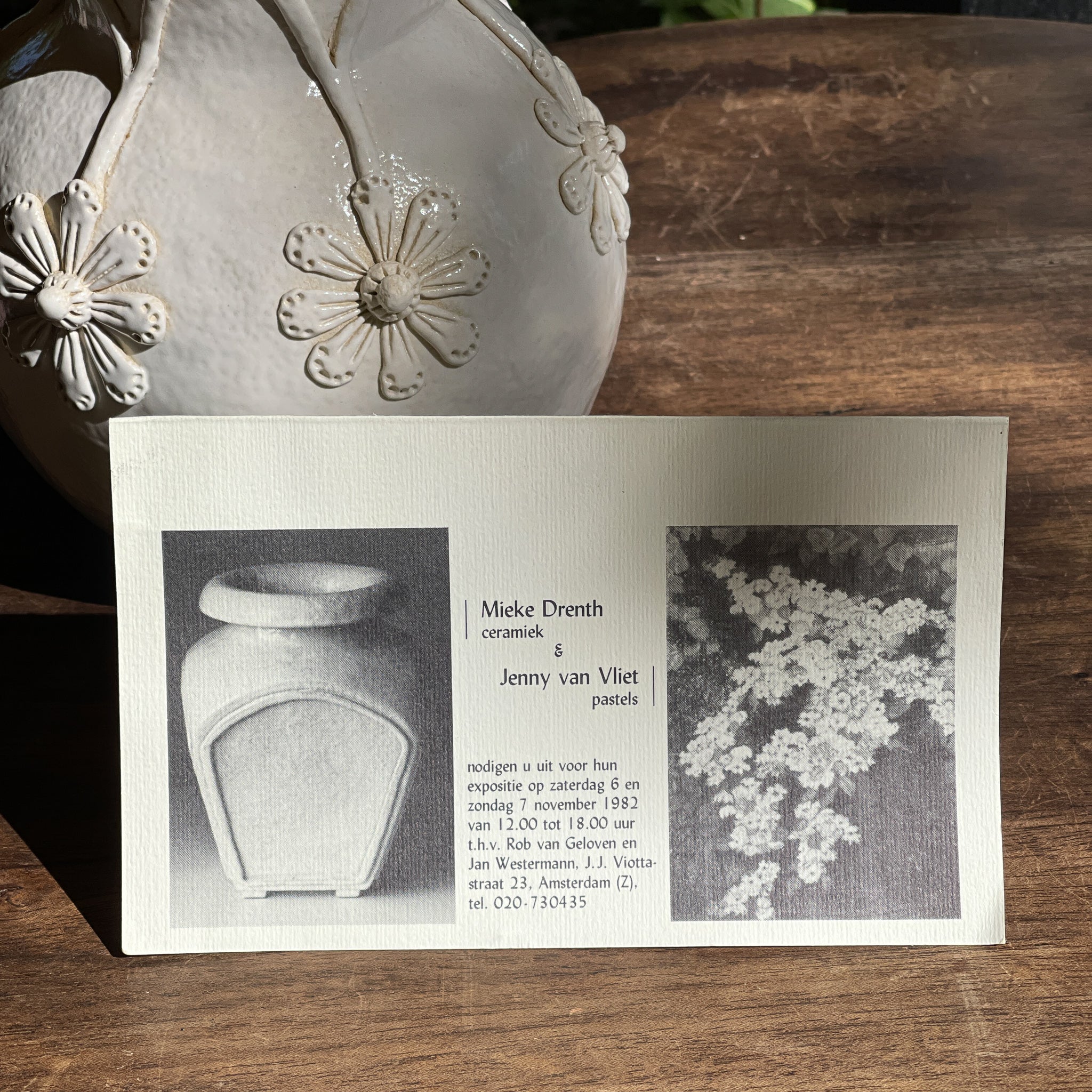 Prachtige Vaas Gemaakt Door Mieke Drenth Ceramiek - The Collectionist