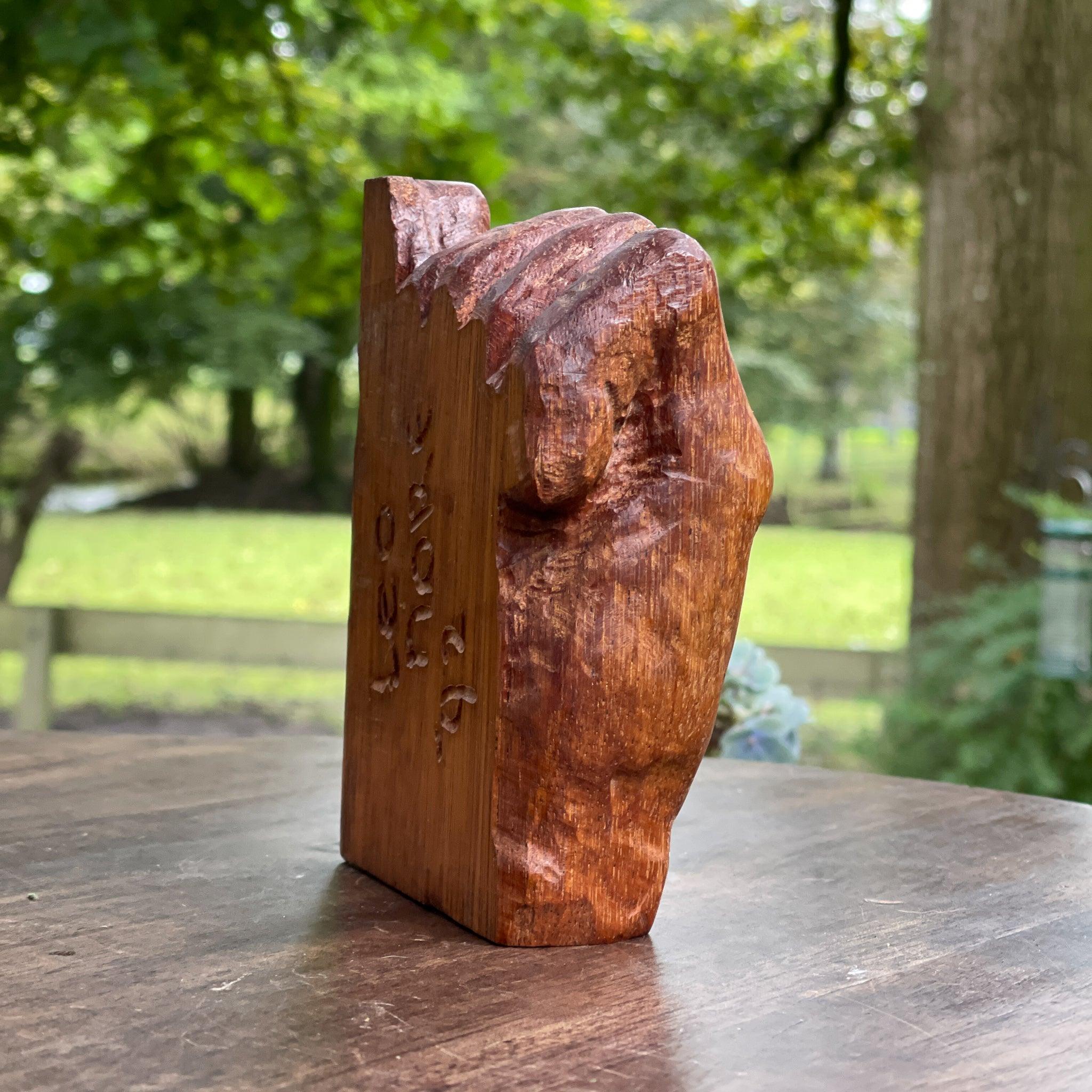 Presse paper houtsnijwerk hand - The Collectionist