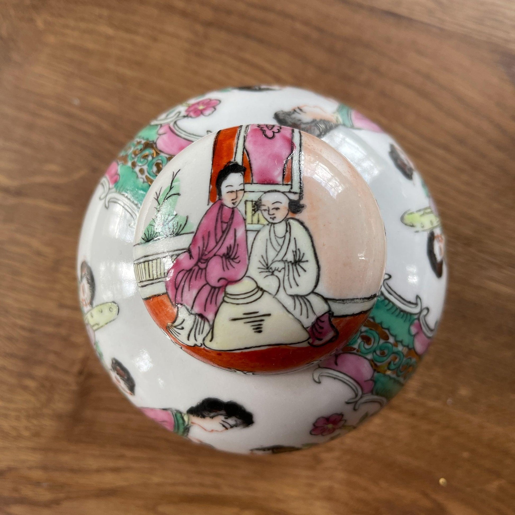 Qianlong Chinese gemberpot - Bamestra Curiosa