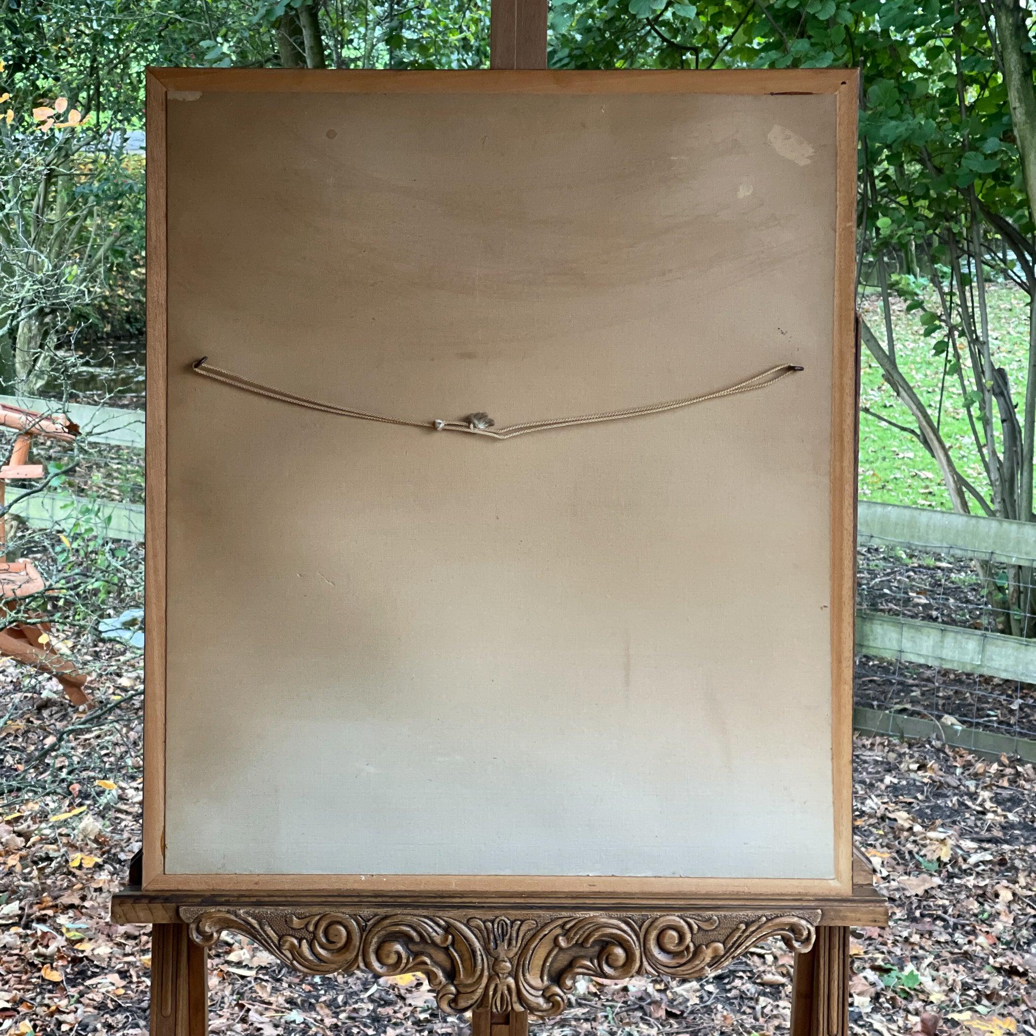 Rembrandt reproductie “Jonge vrouw aan de onderdeur" - The Collectionist