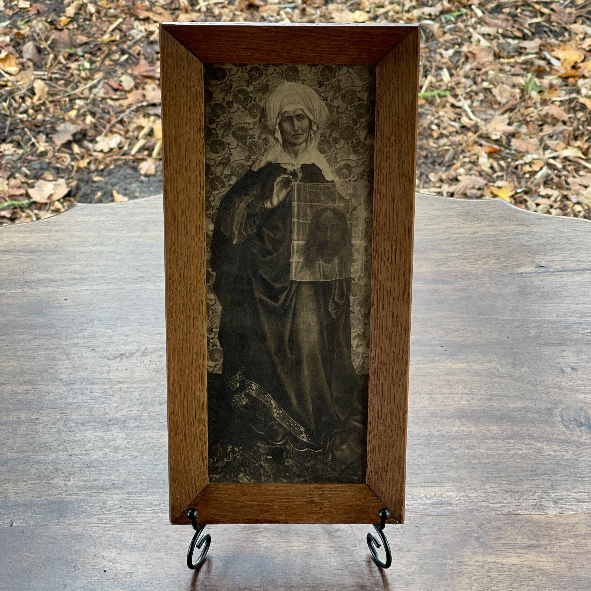 Repro van Sint Veronica door Robert Campin - The Collectionist