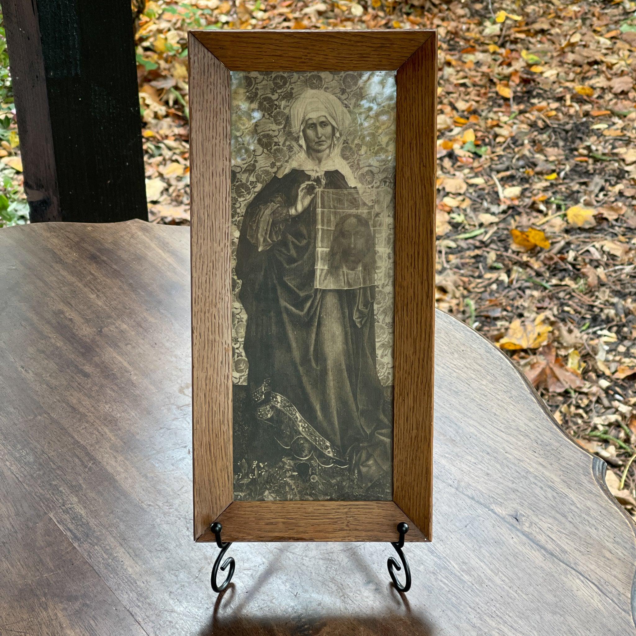 Repro van Sint Veronica door Robert Campin - The Collectionist