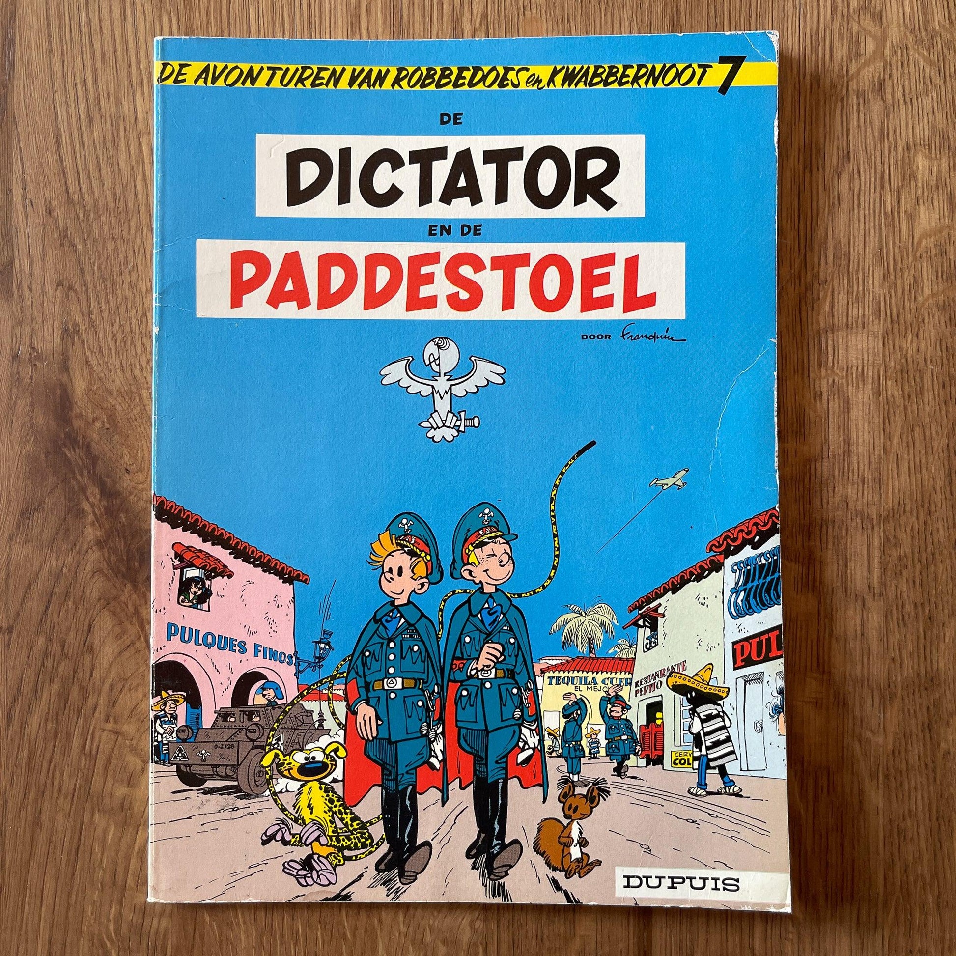 Robbedoes & kwabbernoot 7. De dictator en de paddestoel - Bamestra Curiosa