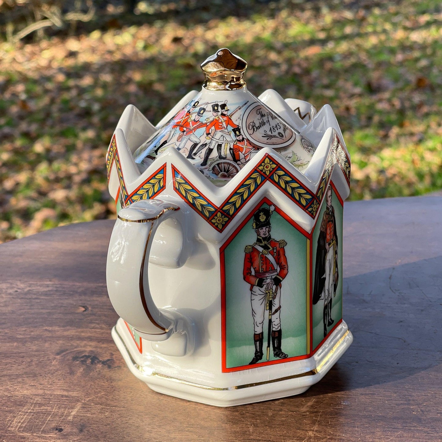 Sadler Theepot The Duke of Wellington - Bamestra Curiosa