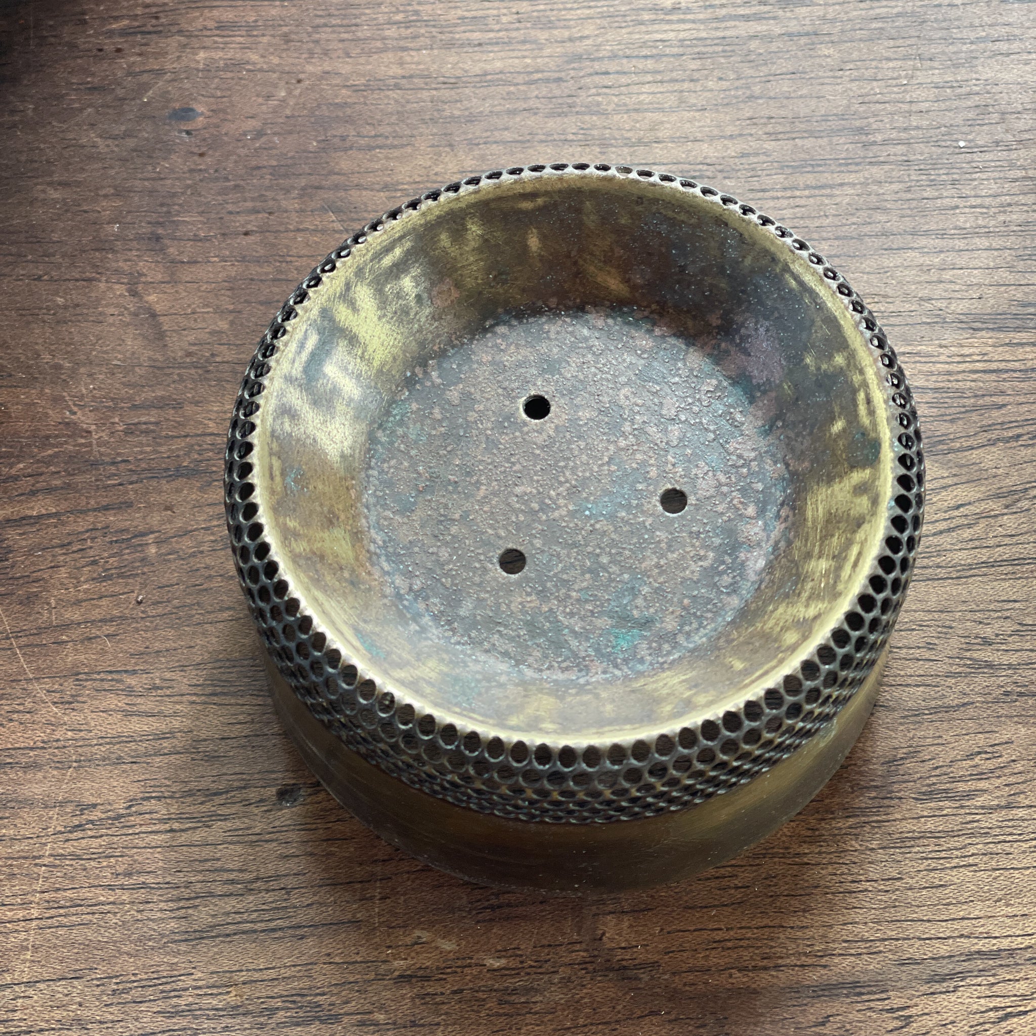 Saffirette Aladdin Emaille Petroleumkachel Met Lont - The Collectionist
