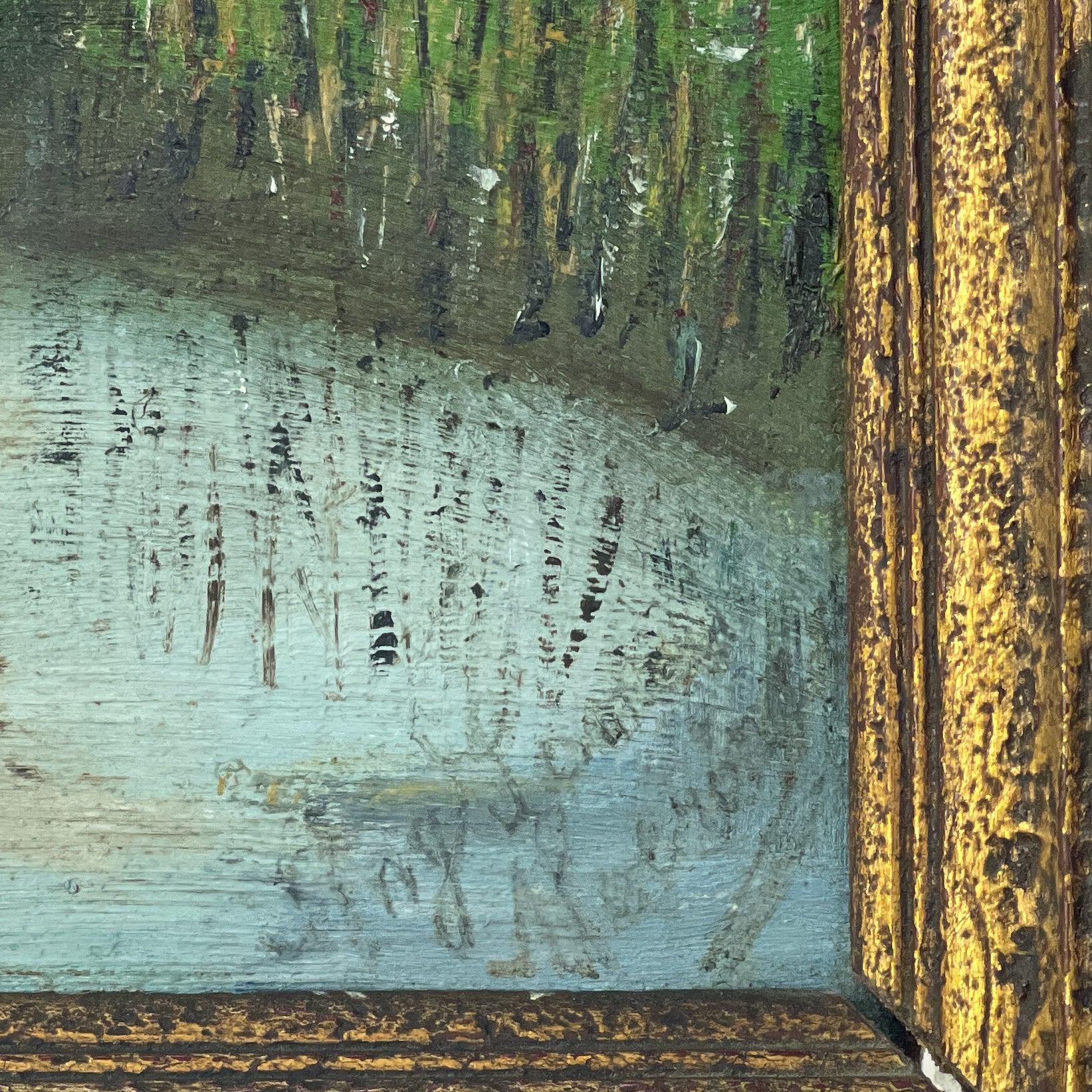 Schattig Hollands landschapje - Bamestra Curiosa