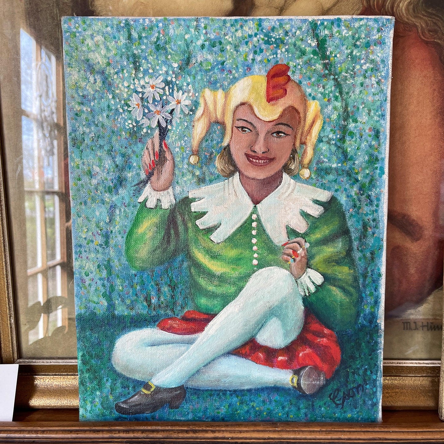 Schilderijtje - Bamestra Curiosa