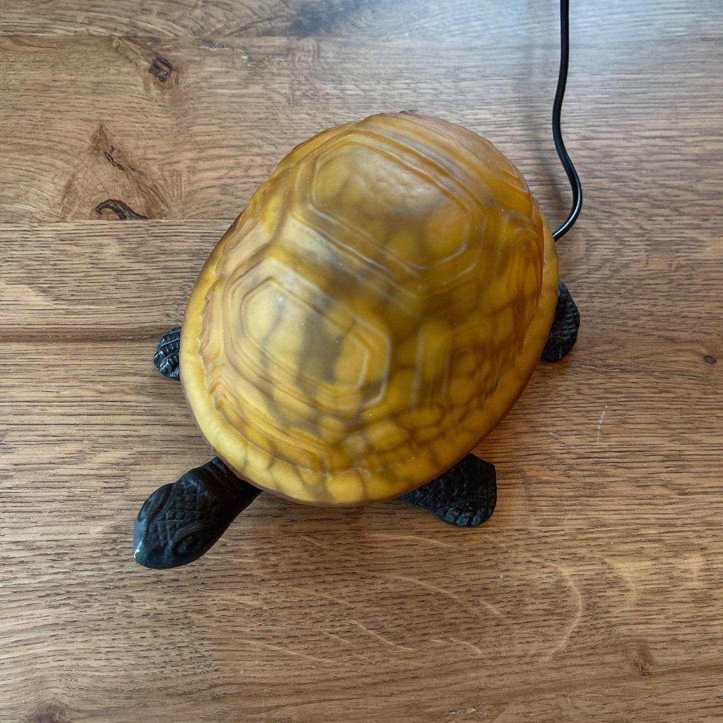 Schildpad lamp van metaal & glas - Bamestra Curiosa
