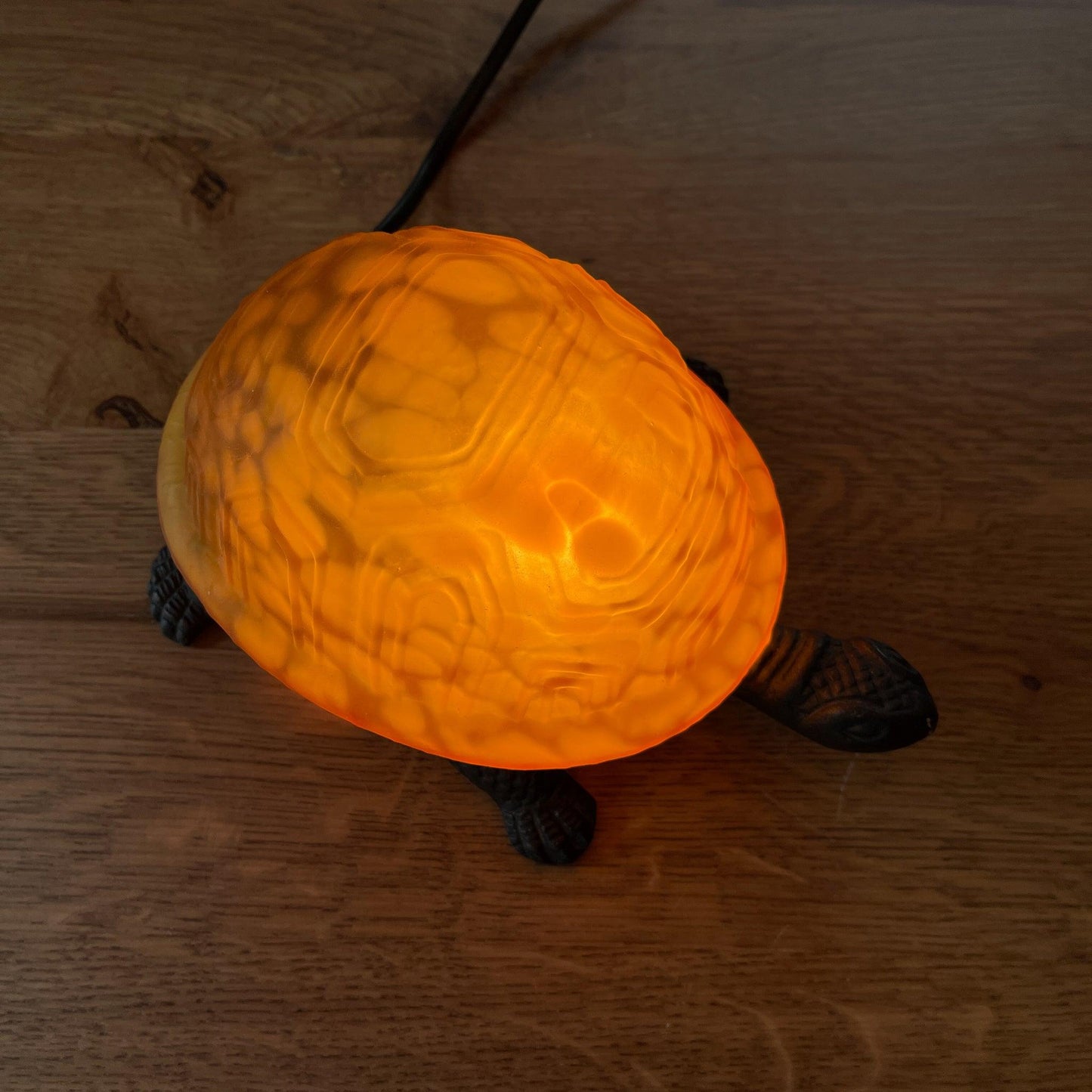 Schildpad lamp van metaal & glas - Bamestra Curiosa