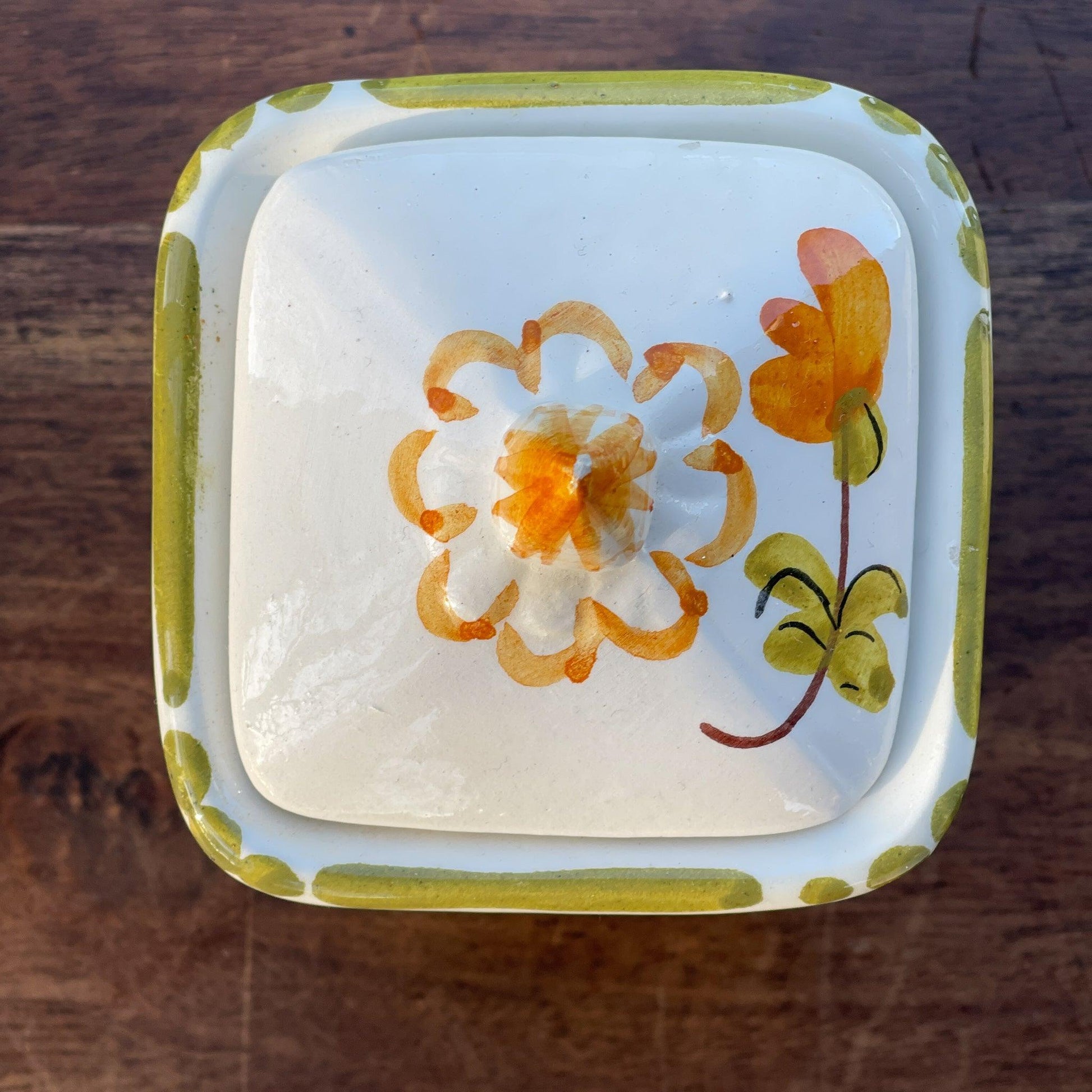 Set van drie vintage Koffie Thee en Suiker potten - The Collectionist