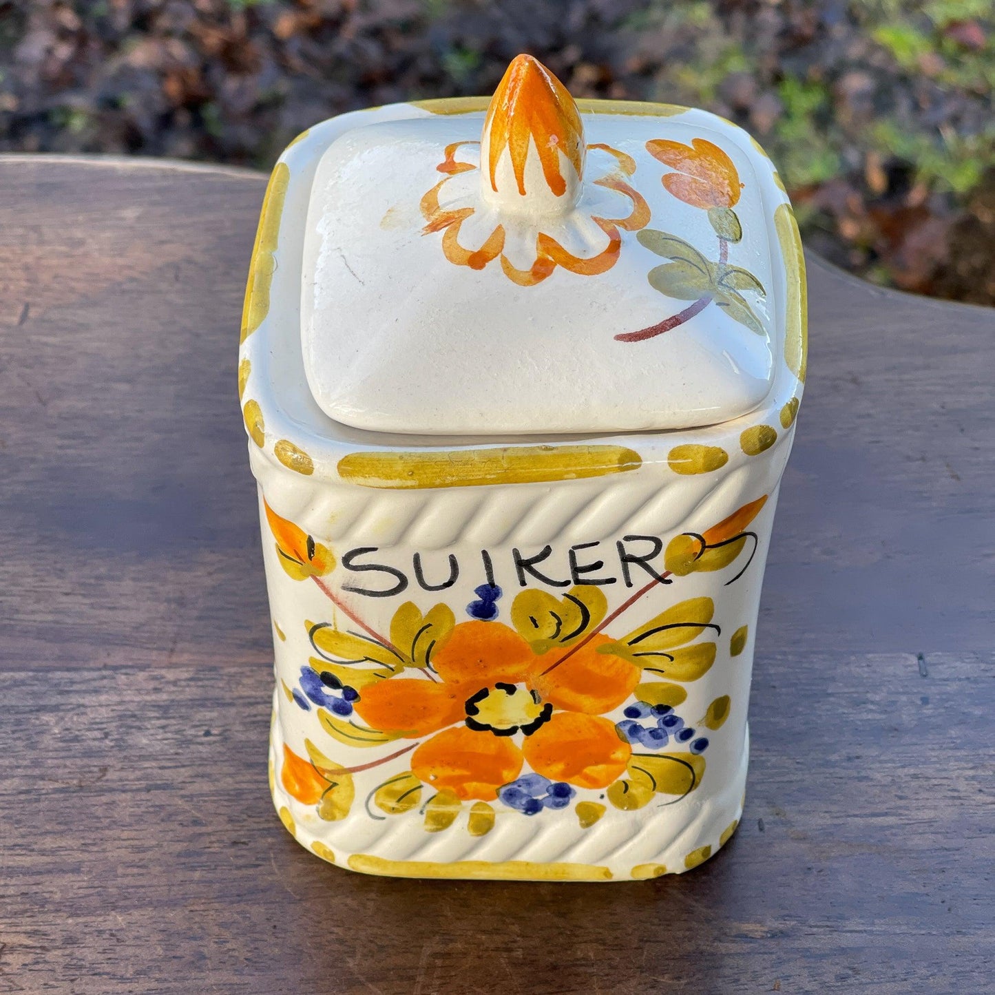 Set van drie vintage Koffie Thee en Suiker potten - The Collectionist