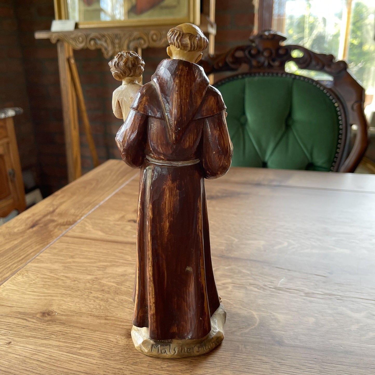 Sint Antonius van Padua en het kindje Jezus - Bamestra Curiosa