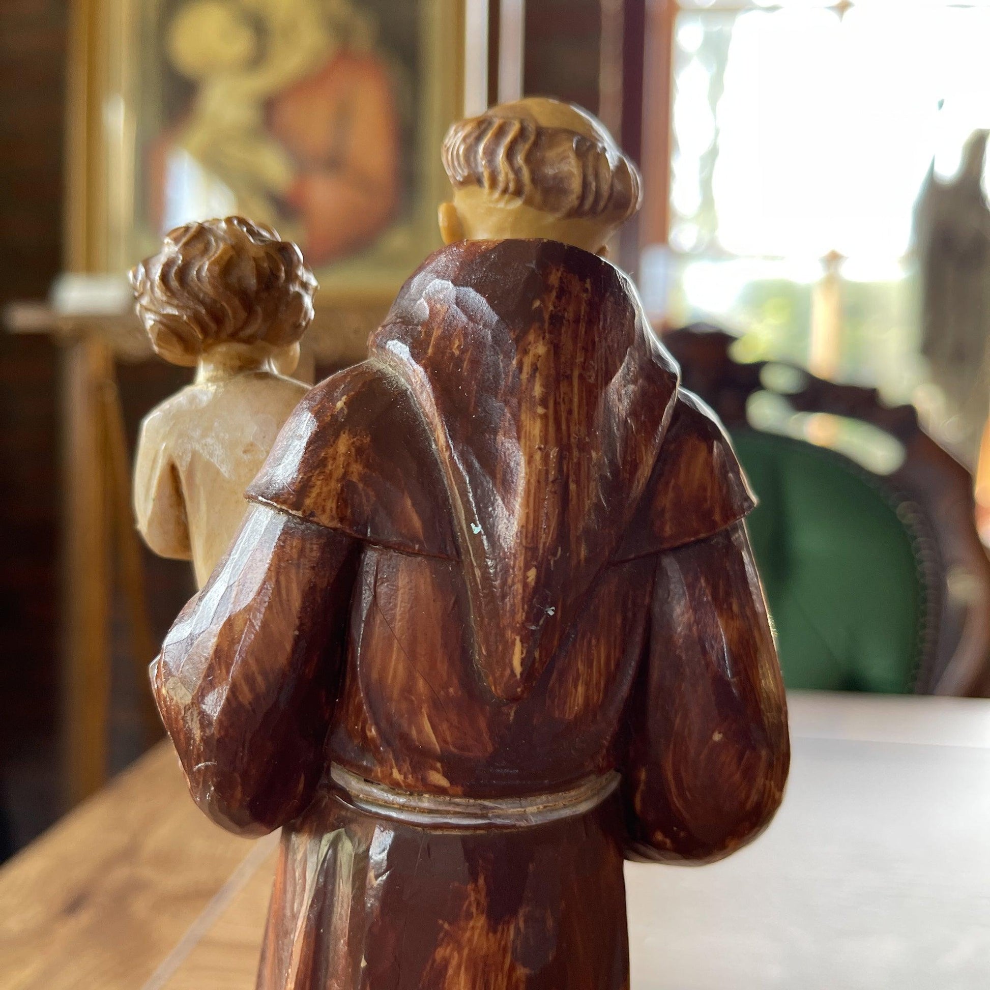 Sint Antonius van Padua en het kindje Jezus - Bamestra Curiosa