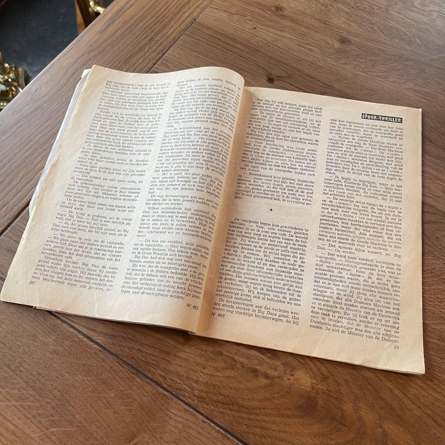 Spook - Thriller De vuurgodin - The Collectionist