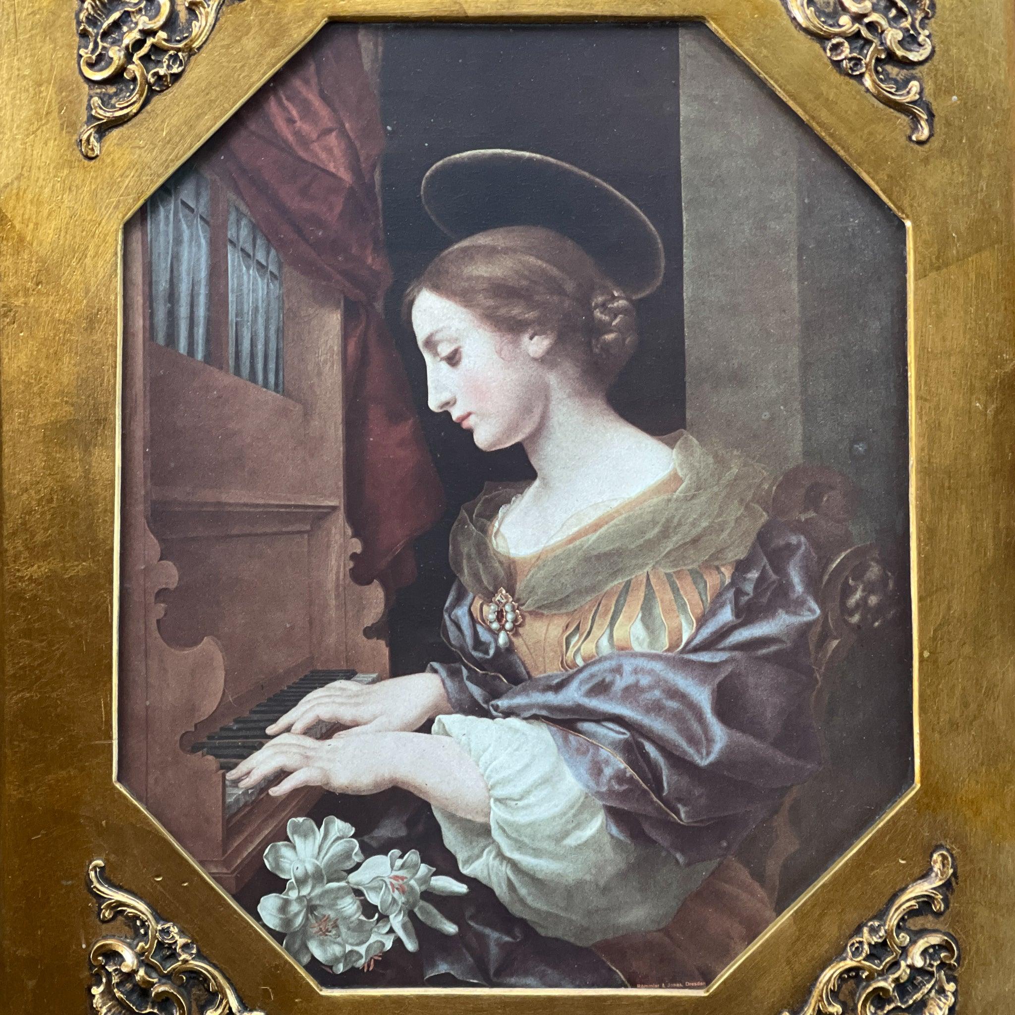 St Cecilia aan het Orgel - The Collectionist
