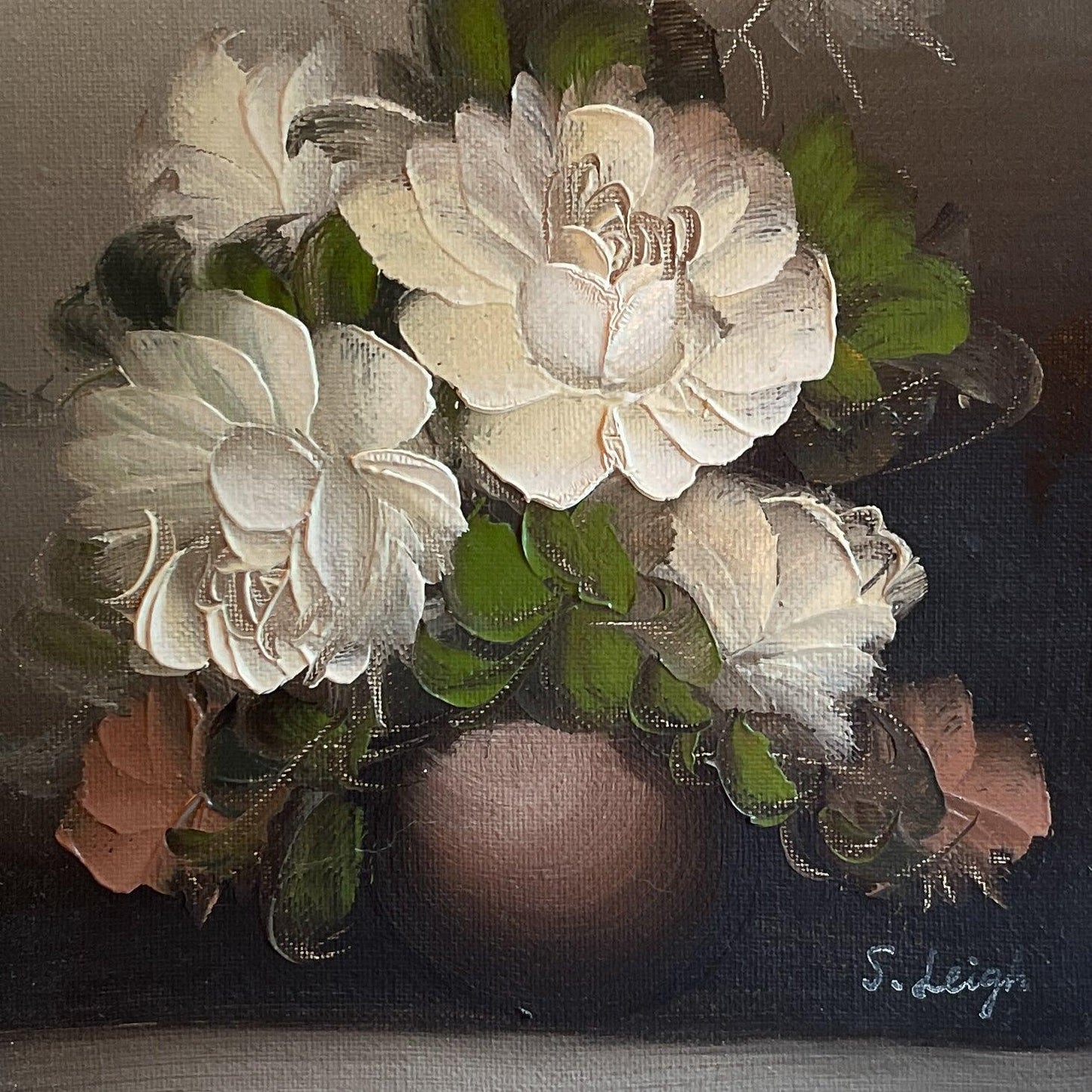 Stilleven bloemen olieverf - Bamestra Curiosa