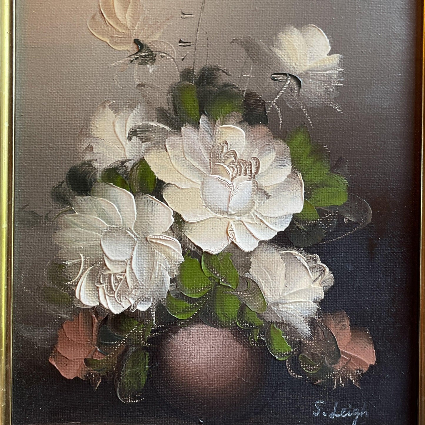 Stilleven bloemen olieverf - Bamestra Curiosa