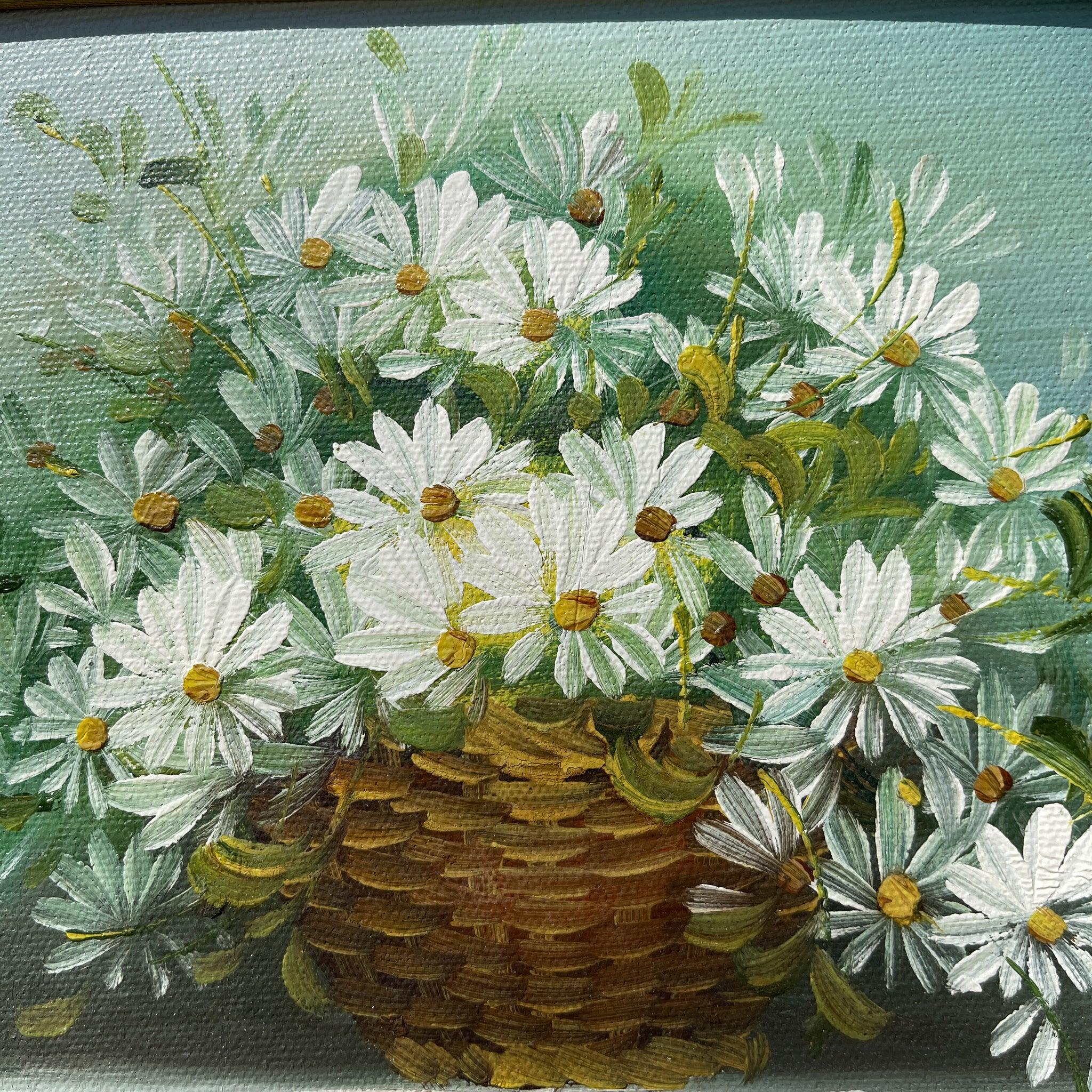 Stilleven olieverf schilderij met bloemen - The Collectionist