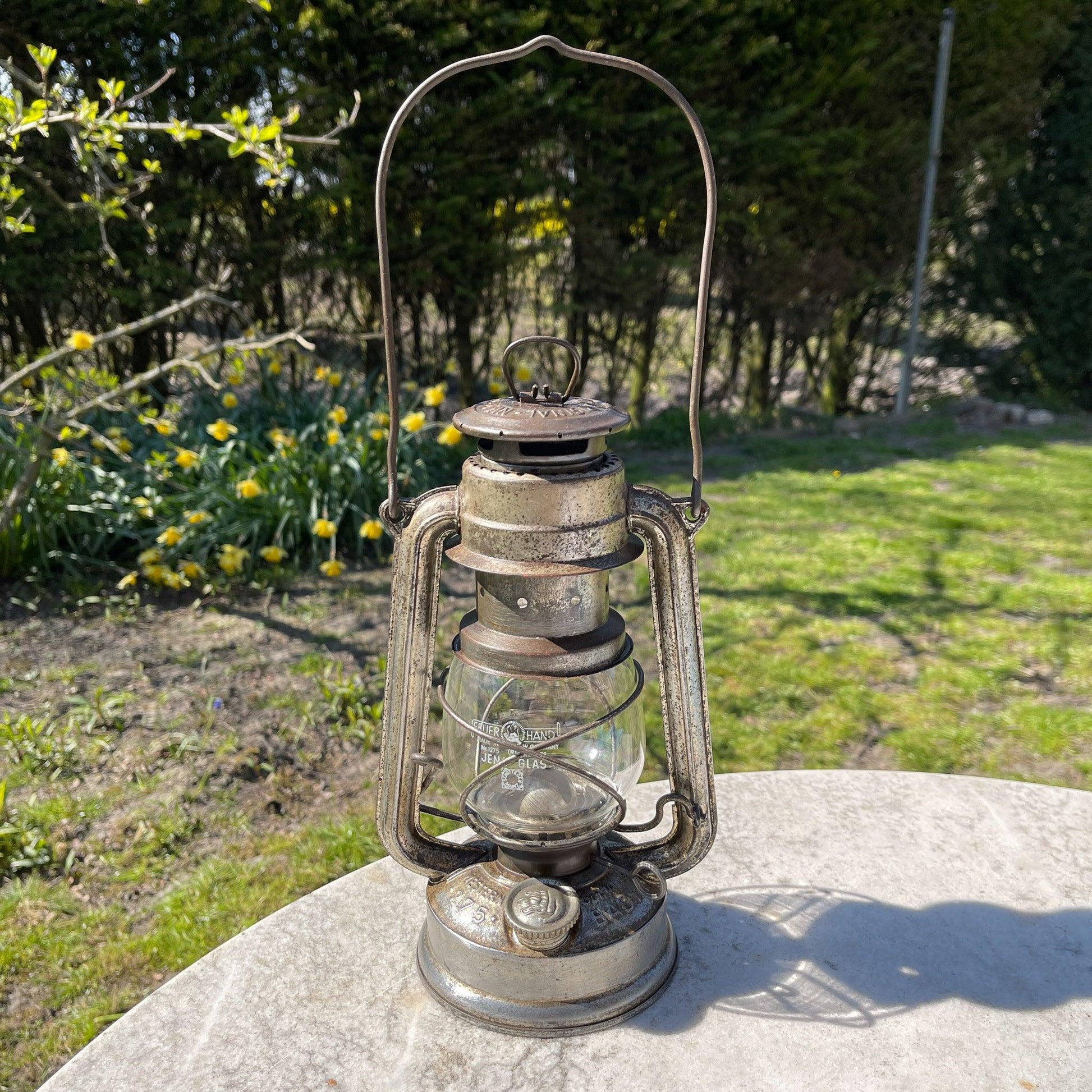 Stormlantaarn petroleum lamp Feuerhand 275 - Bamestra Curiosa