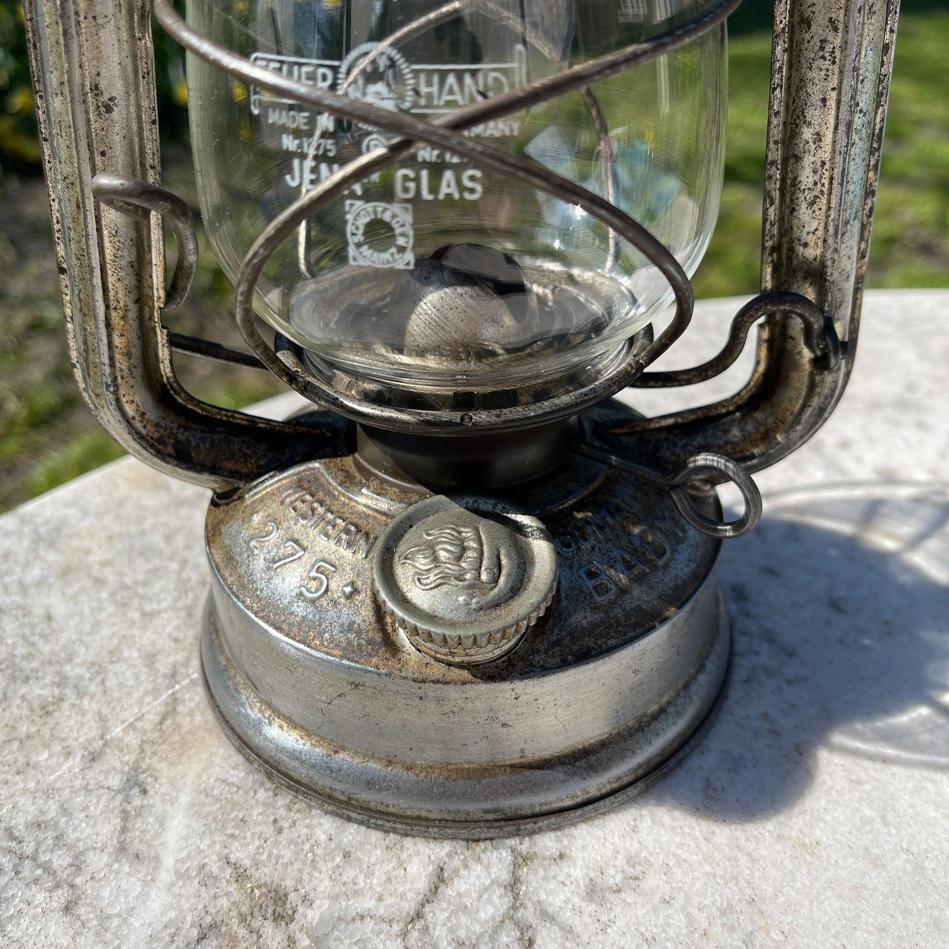 Stormlantaarn petroleum lamp Feuerhand 275 - Bamestra Curiosa