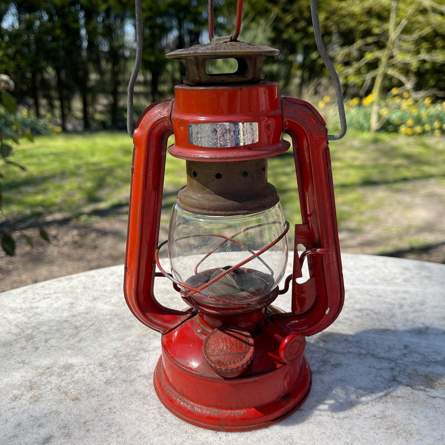 Stormlantaarn petroleum lamp Guangzhou HM103 - Bamestra Curiosa
