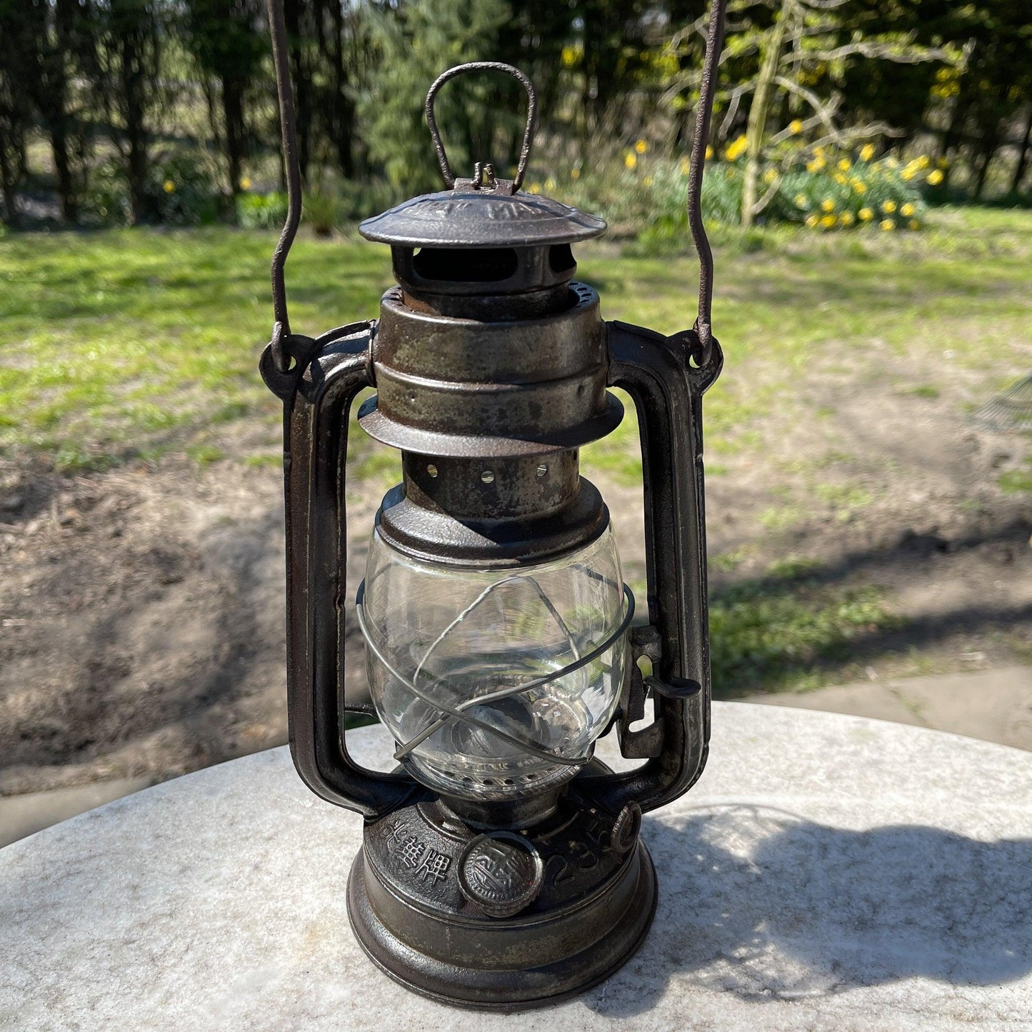 Stormlantaarn petroleum lamp HWA 235 - Bamestra Curiosa