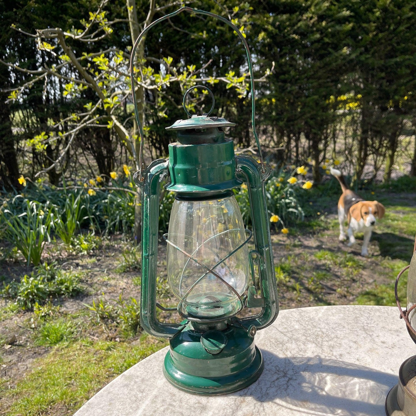 Stormlantaarn petroleum lamp Jupiter 2 - Bamestra Curiosa