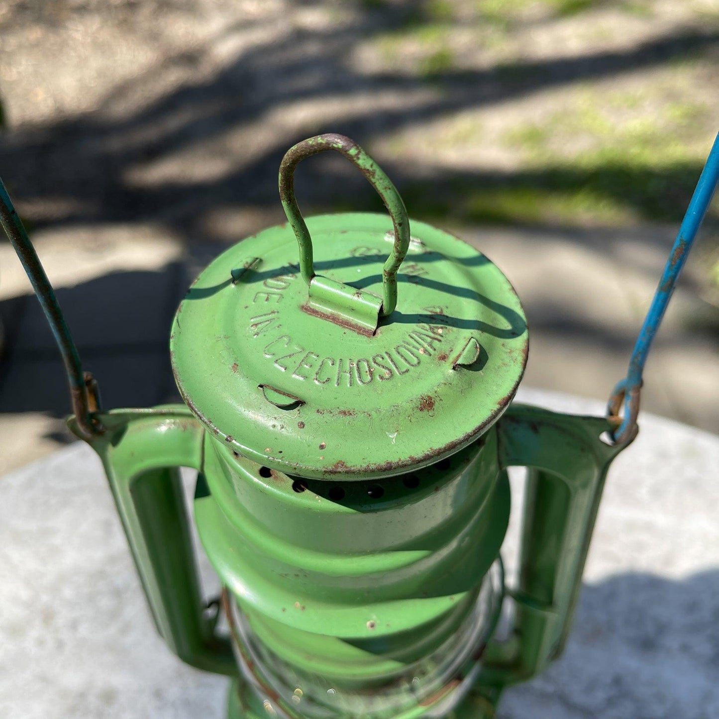 Stormlantaarn petroleum lamp Meva 863 - Bamestra Curiosa