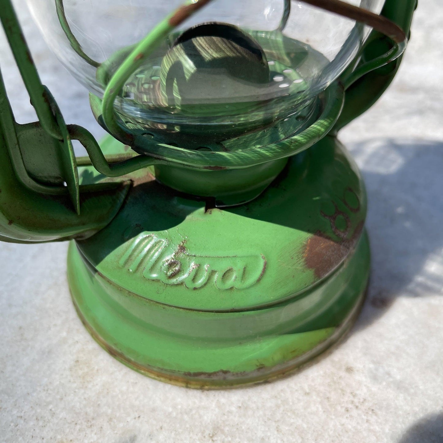 Stormlantaarn petroleum lamp Meva 863 - Bamestra Curiosa