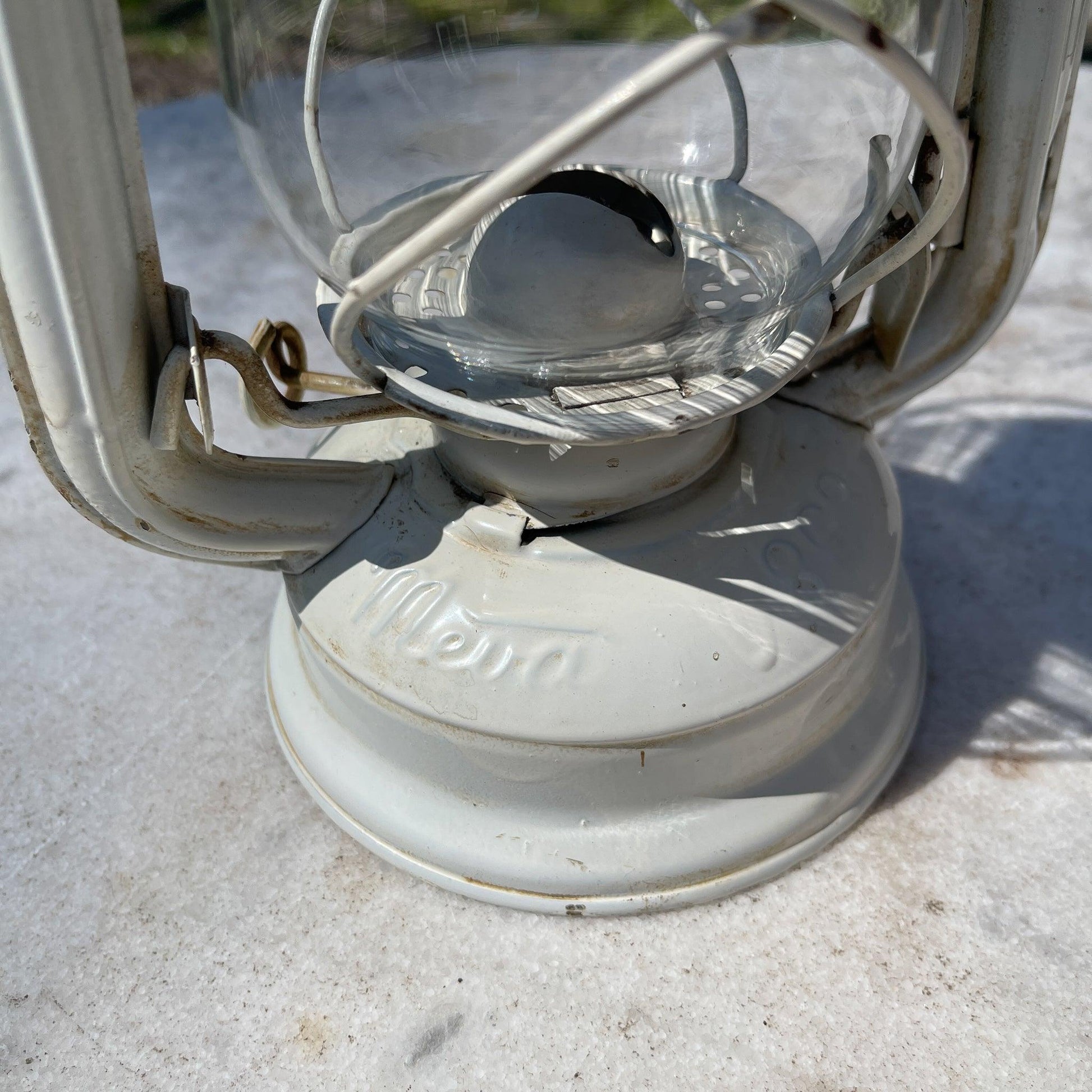 Stormlantaarn petroleum lamp Meva 863 - Bamestra Curiosa