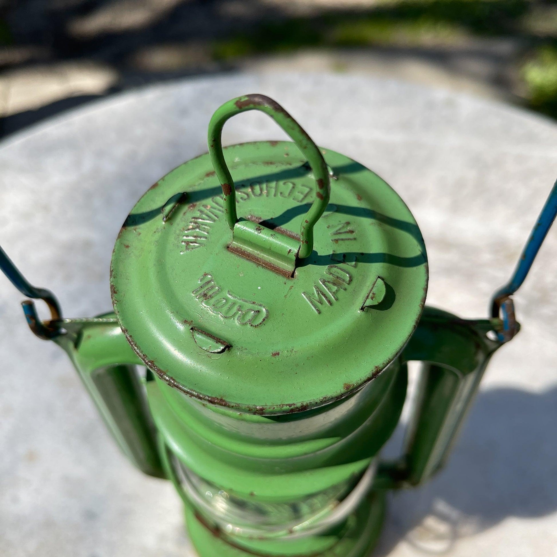 Stormlantaarn petroleum lamp Meva 863 - Bamestra Curiosa