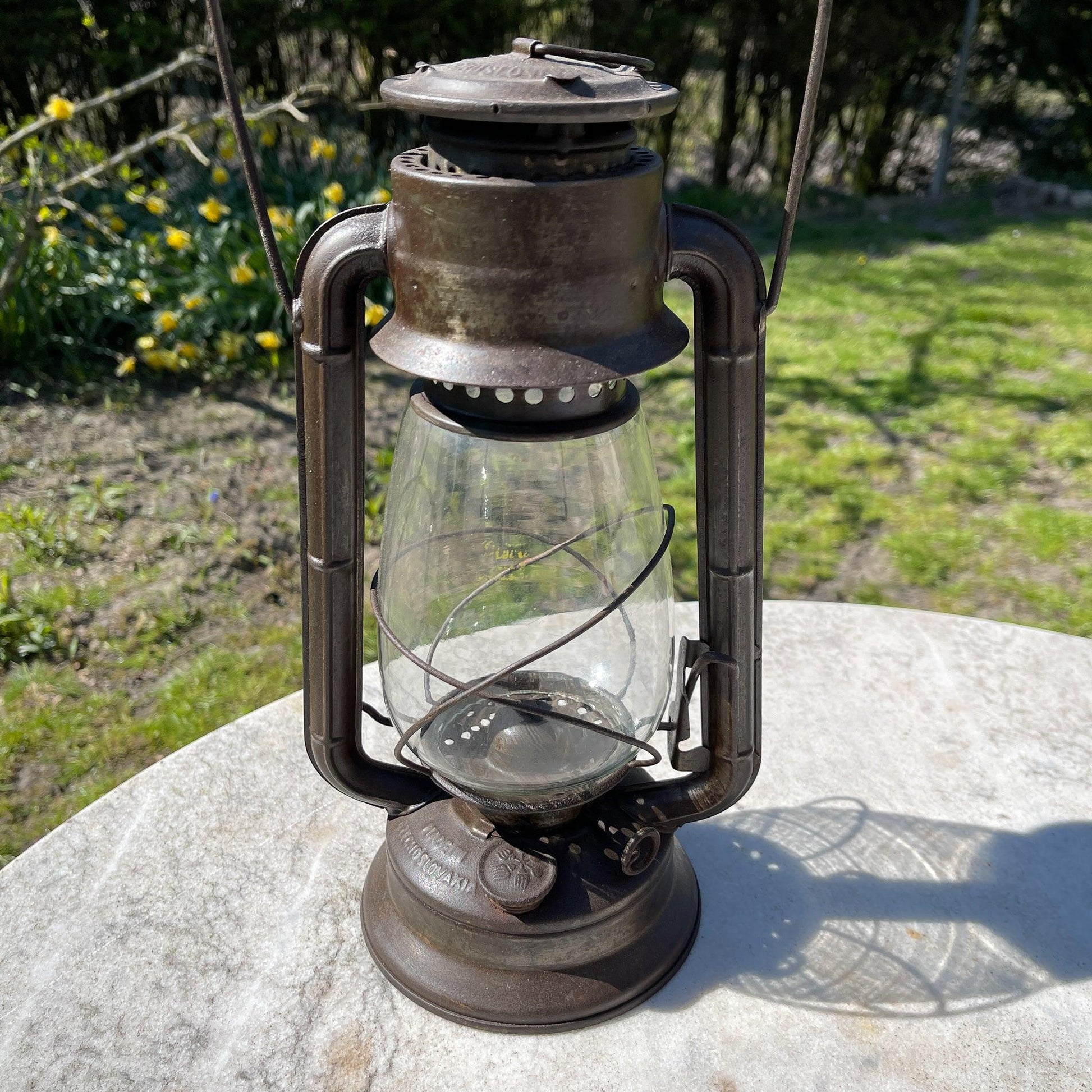 Stormlantaarn petroleum lamp Meva 865 - Bamestra Curiosa