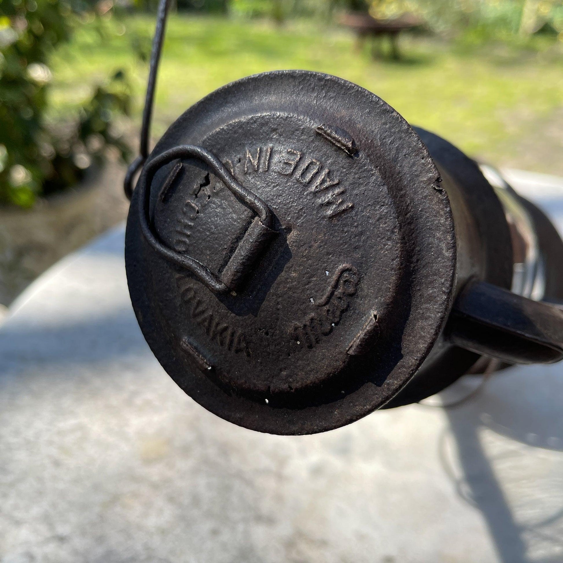 Stormlantaarn petroleum lamp Meva 865 - Bamestra Curiosa