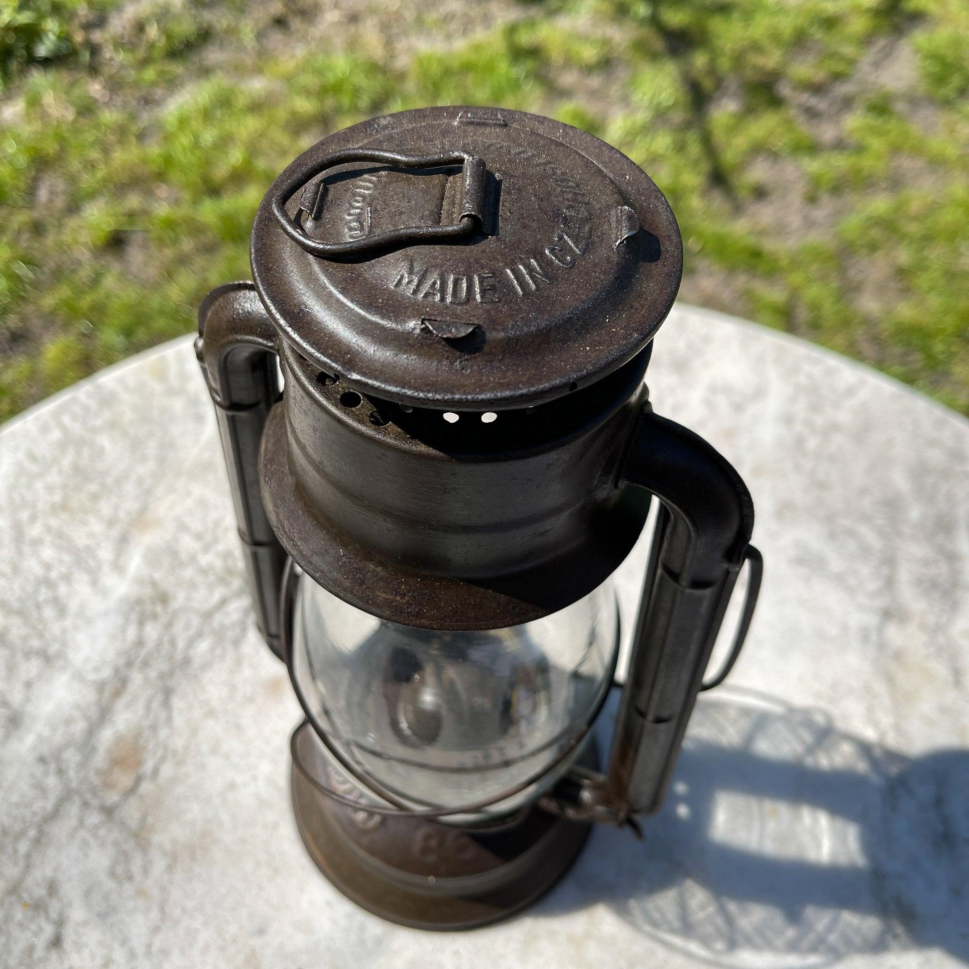 Stormlantaarn petroleum lamp Meva 865 - Bamestra Curiosa