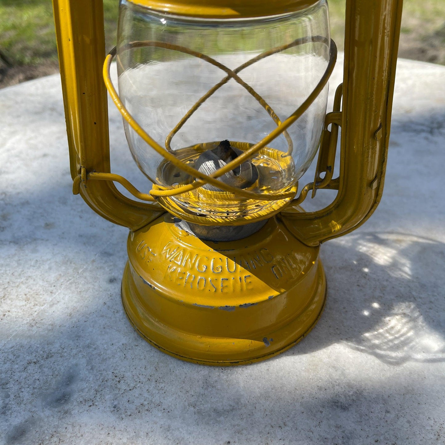 Stormlantaarn petroleum lamp Wang Guang 235 - Bamestra Curiosa