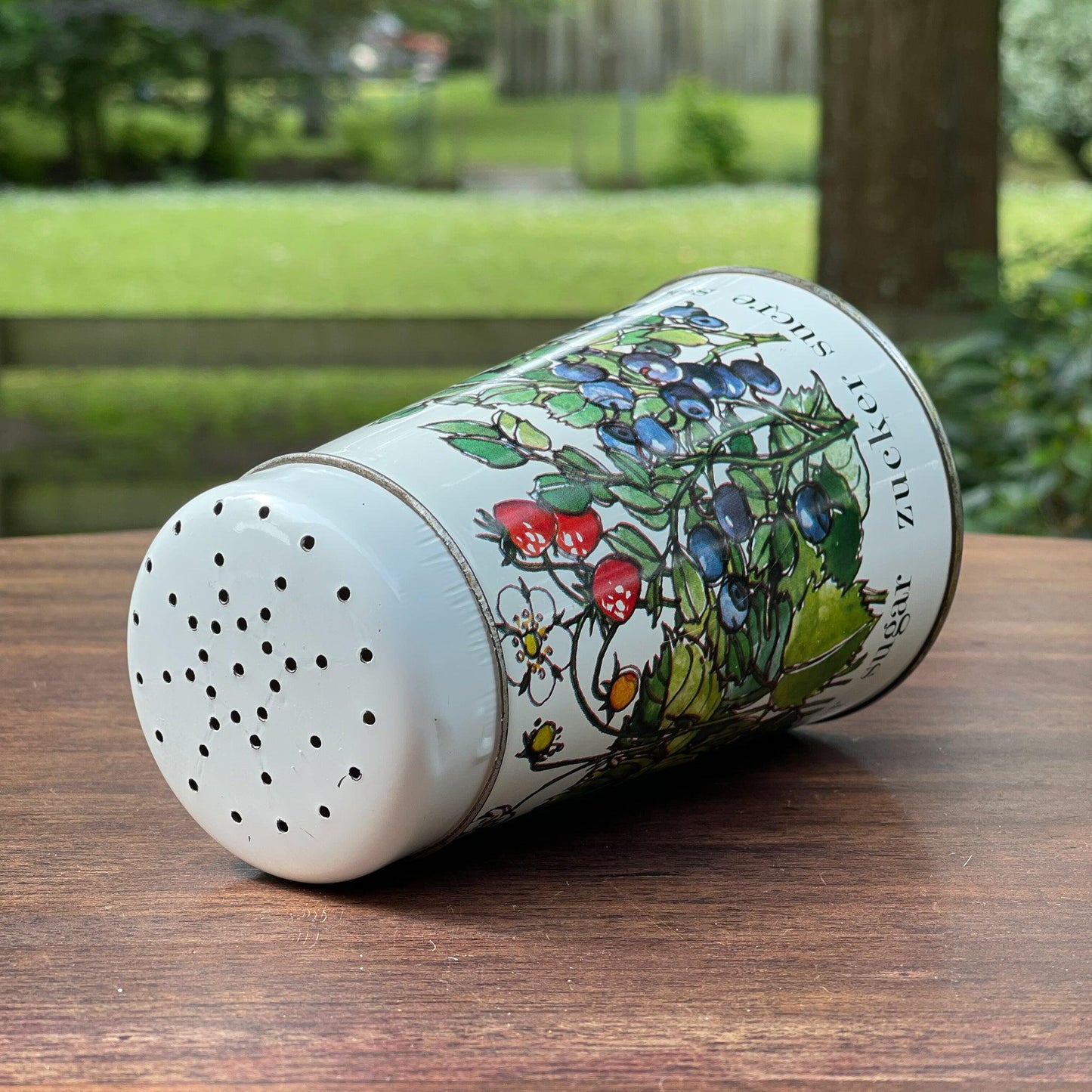 Suiker strooibus van Regency Ware - Bamestra Curiosa