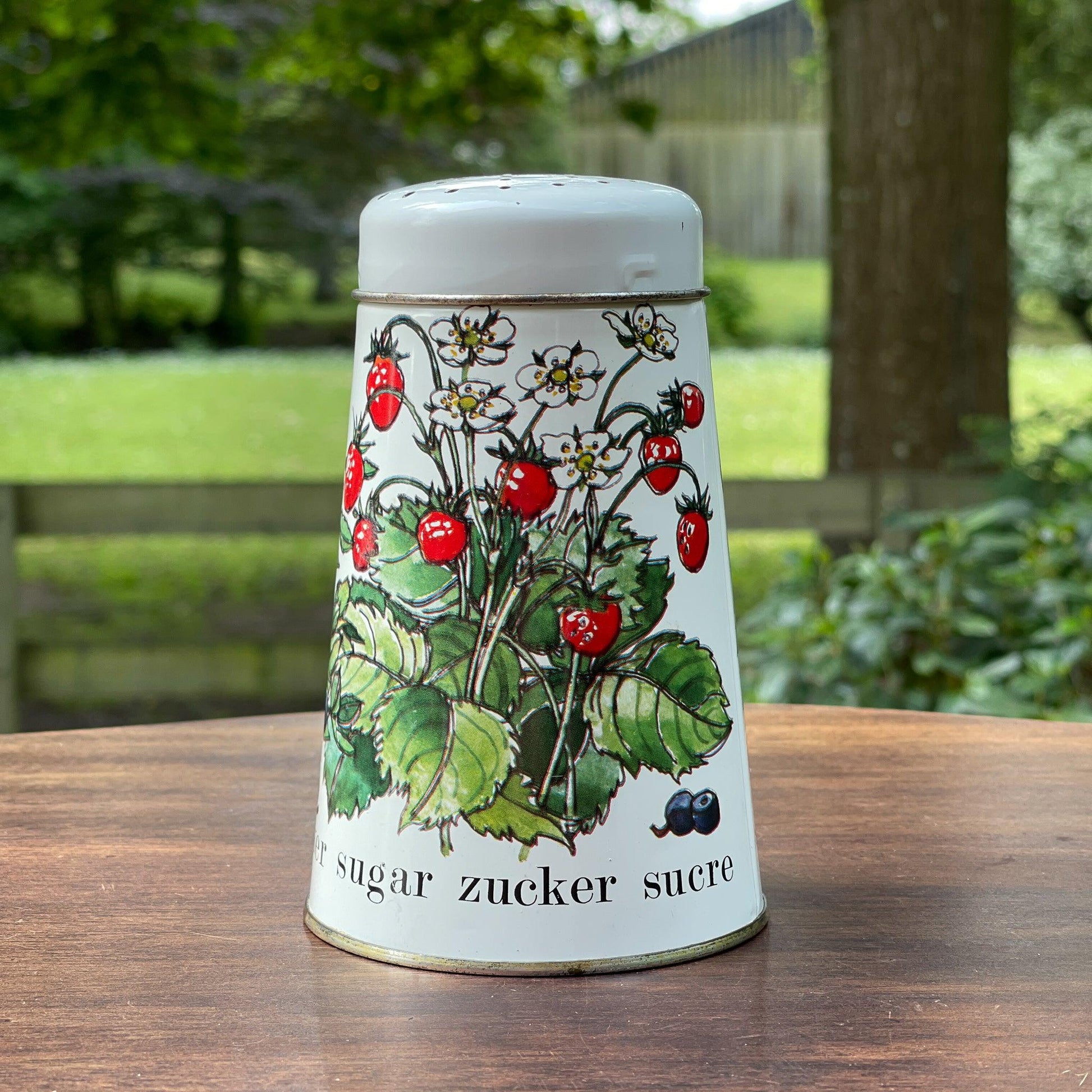 Suiker strooibus van Regency Ware - Bamestra Curiosa