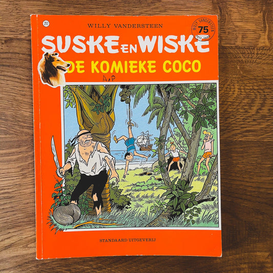 Suske en Wiske - De komieke coco - Bamestra Curiosa
