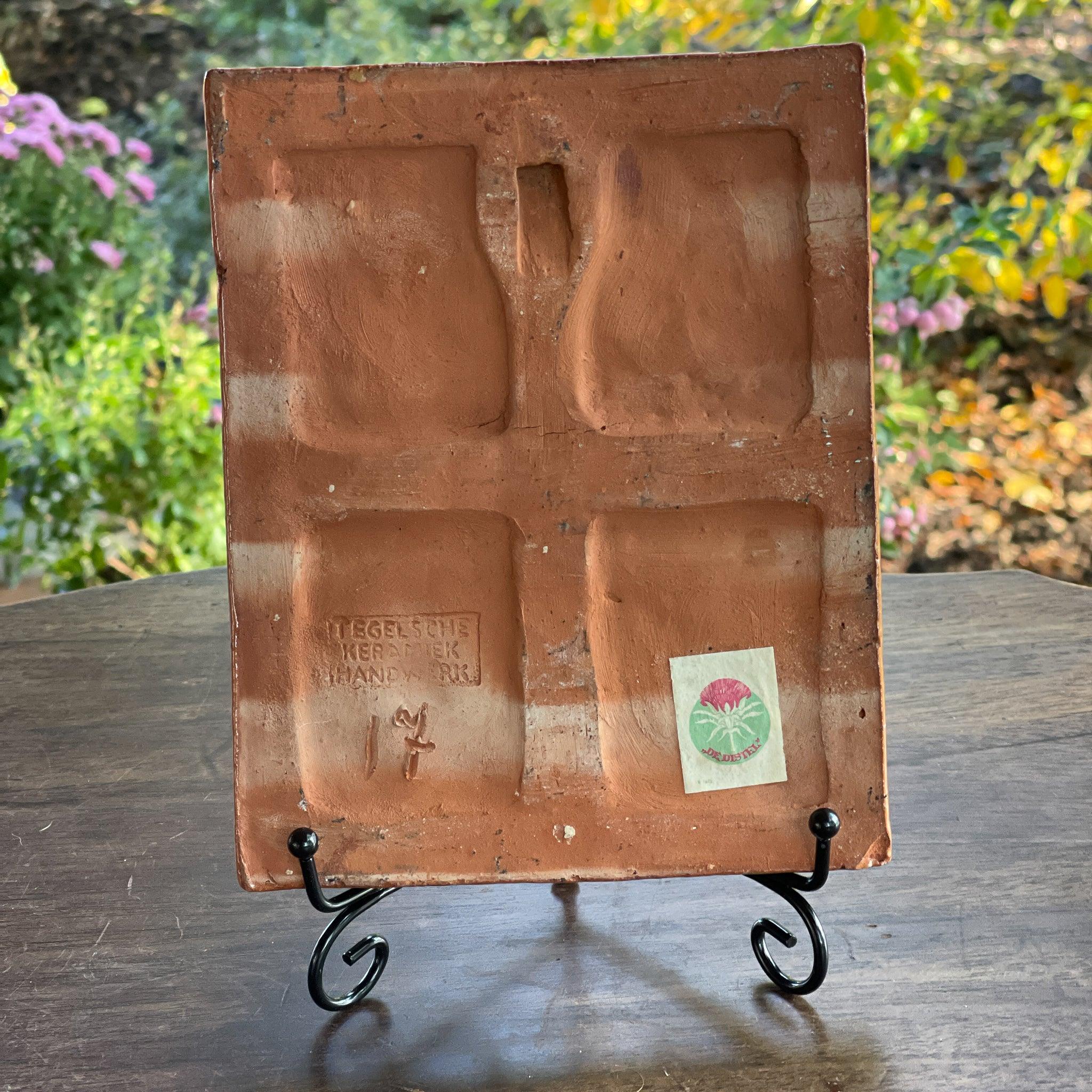 Tegelsche Keramiek Handwerk plaquette - The Collectionist