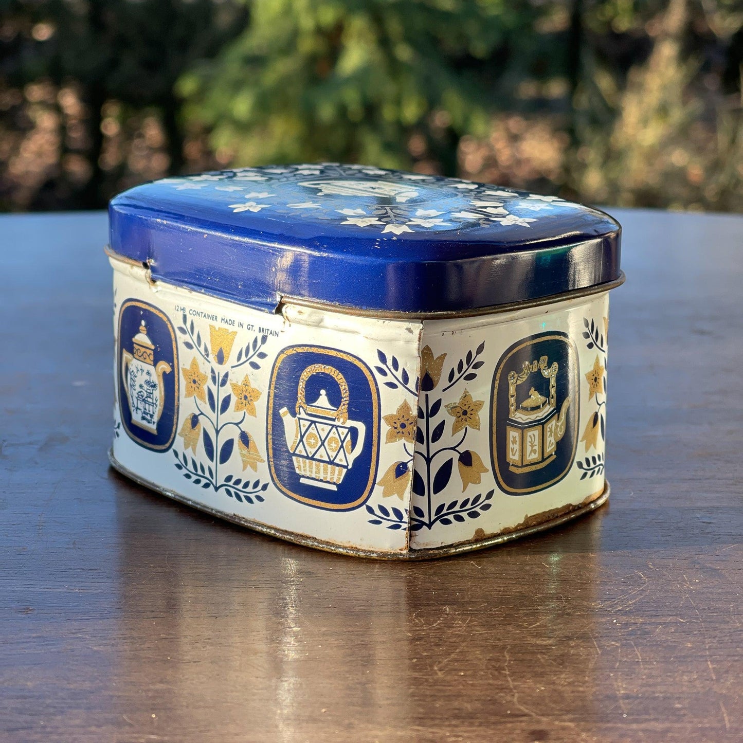 Theeblikje - Bamestra Curiosa