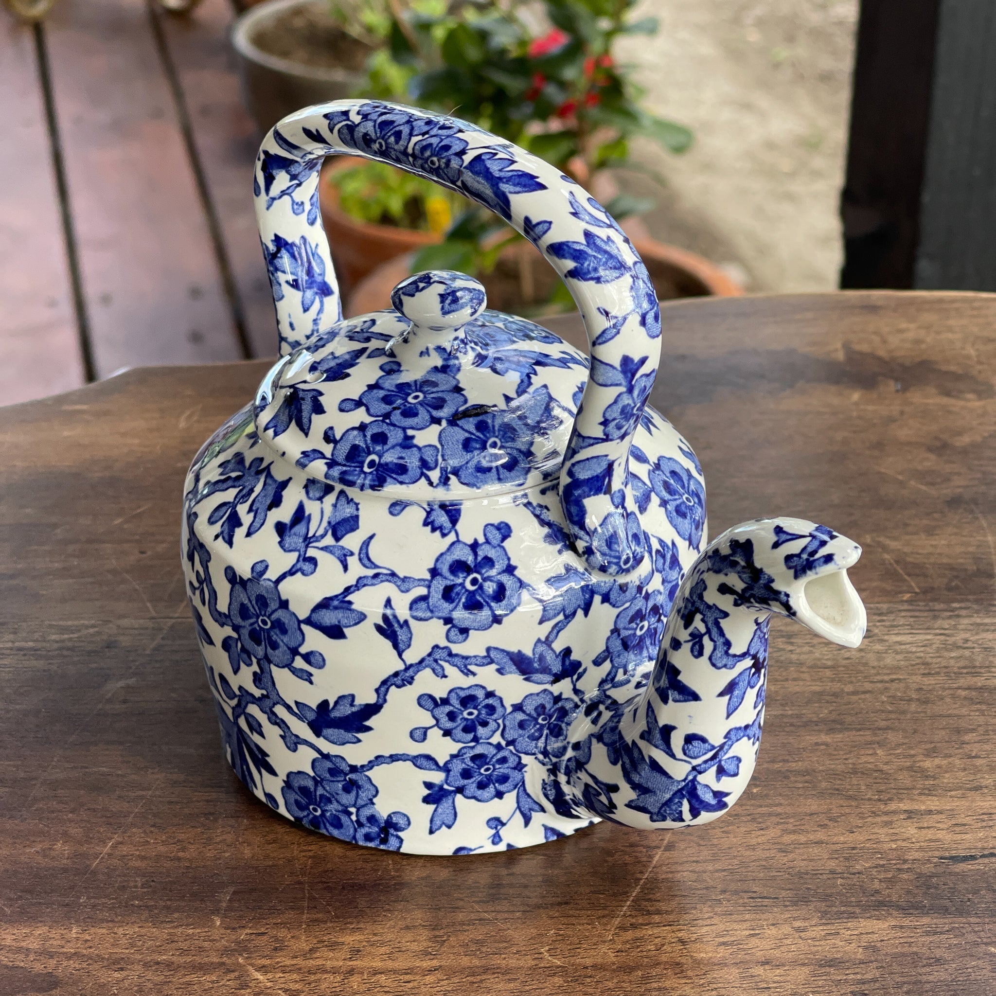 Theepot Blue Arden - Burleigh - The Collectionist