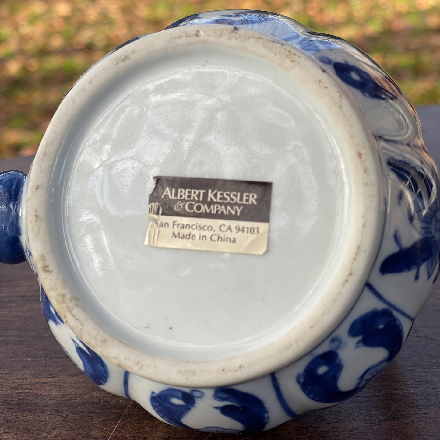 Theepotje van Albert Kessler & Company San Francisco - Bamestra Curiosa