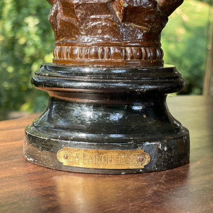 Twee beelden La Faucheuse & Le Pecheur - Bamestra Curiosa