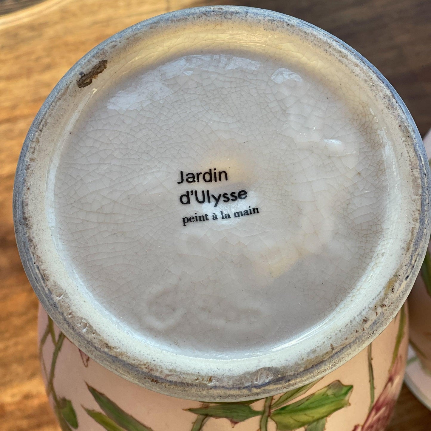 Twee vazen beschilderd met Pioenrozen - Bamestra Curiosa