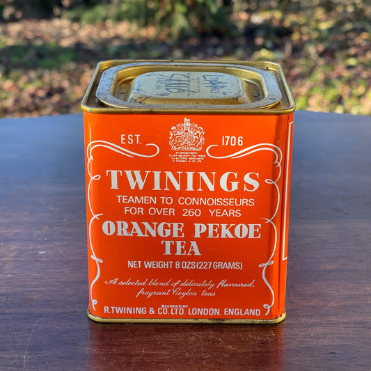 Twinings Orange Pekoe Tea Theeblik - Bamestra Curiosa