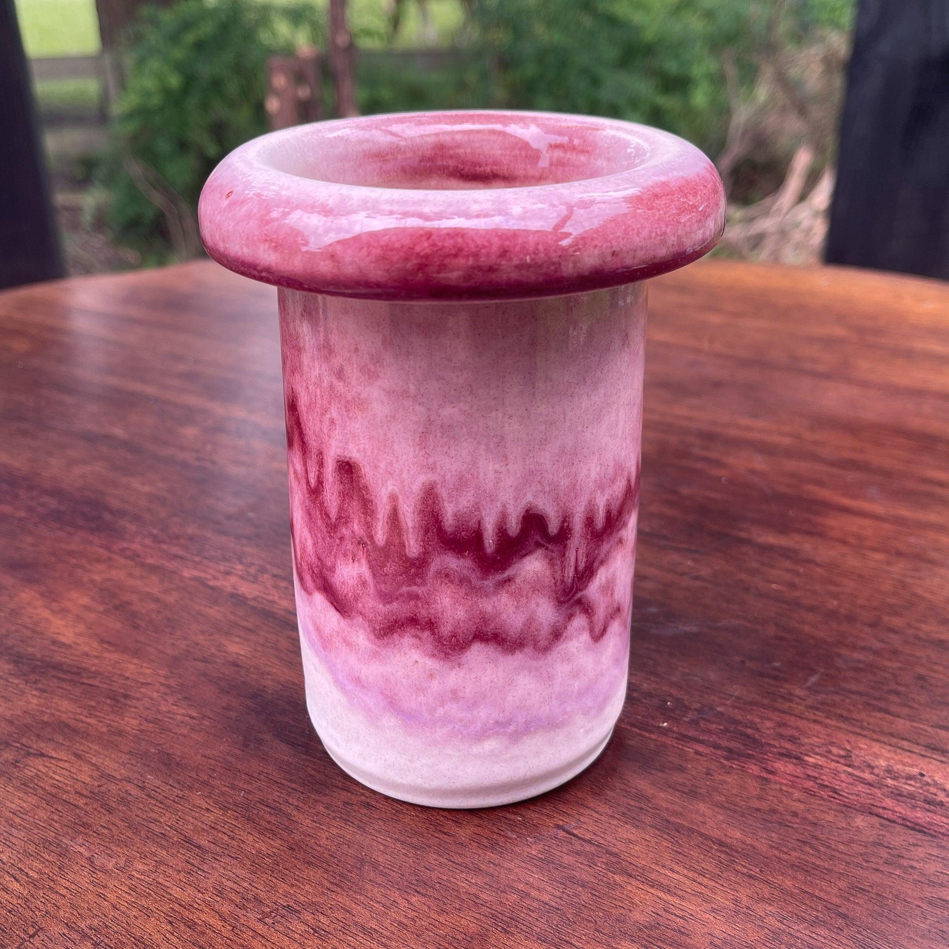 Vaasje van keramiek - Bamestra Curiosa