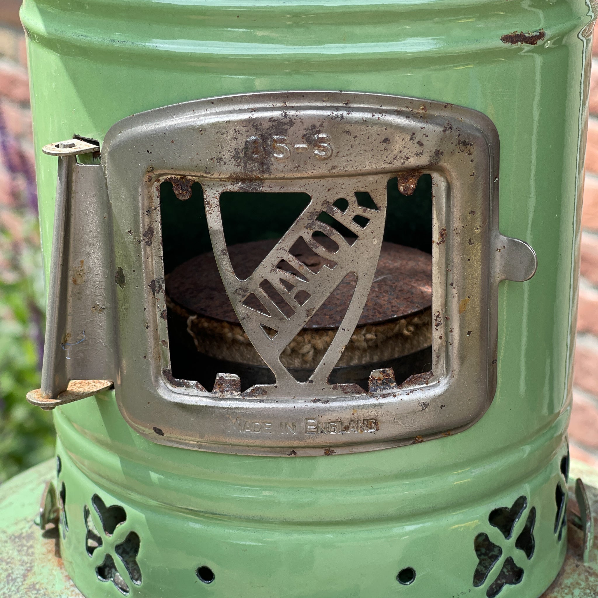 Valor Emaille Petroleumkachel Met Lont - The Collectionist